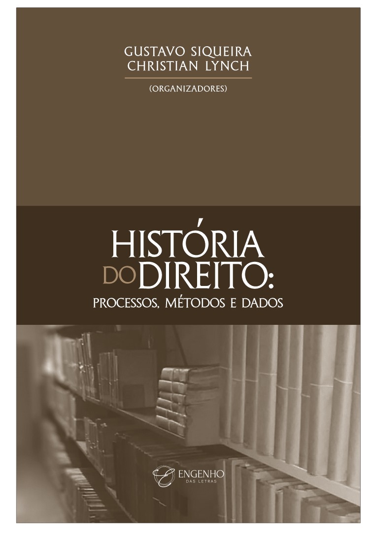 História do Direito. Processos, Métodos e Dados